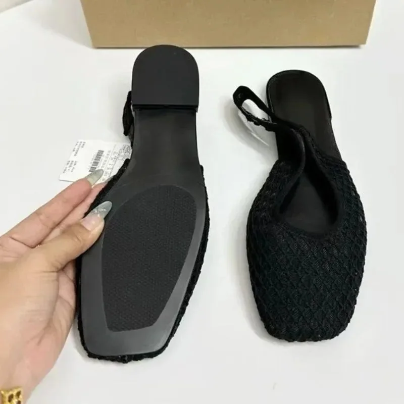 ミア ウーブンスリングバックのディテール（画像4）