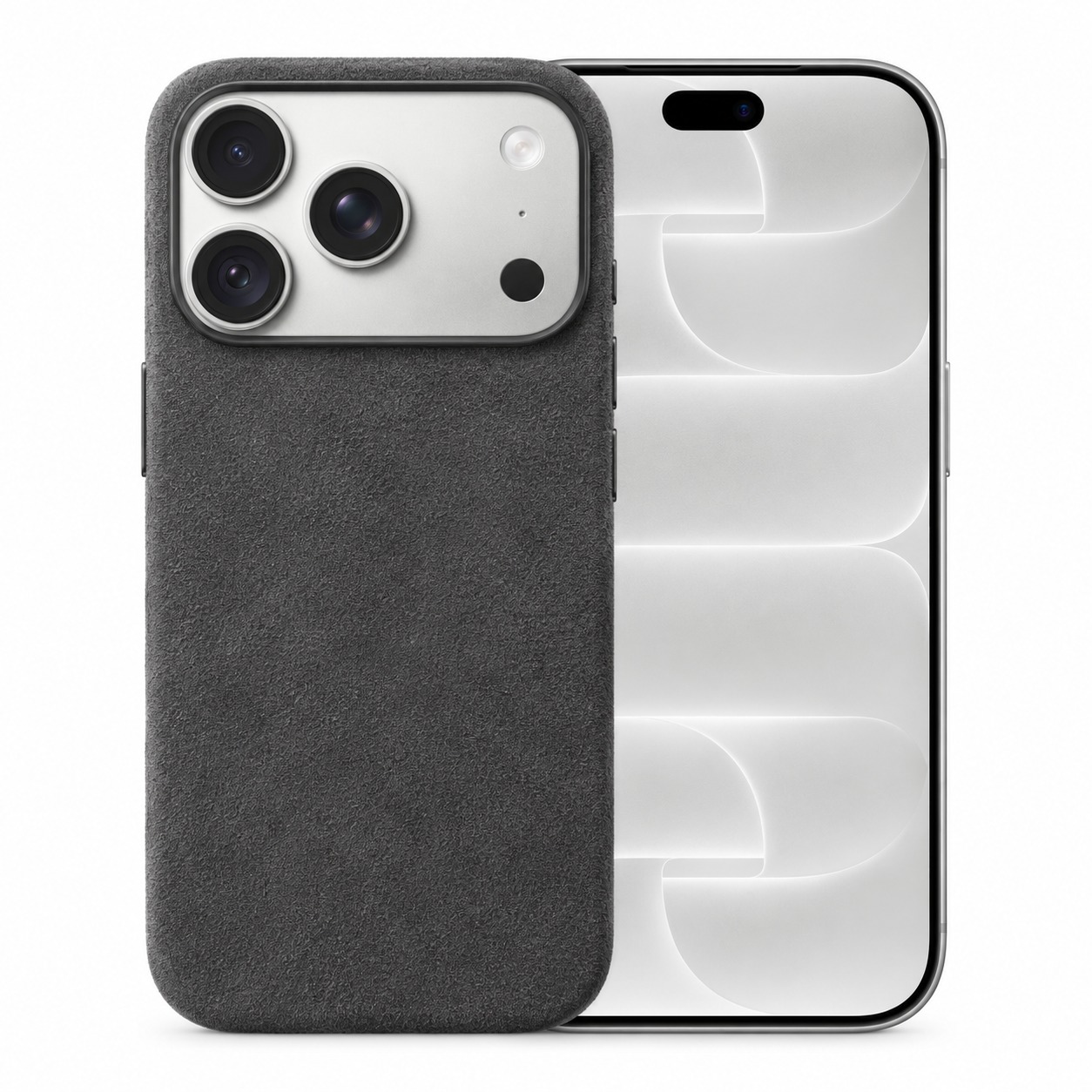 アルカンターラケース ダークグレー iPhone 18 Pro