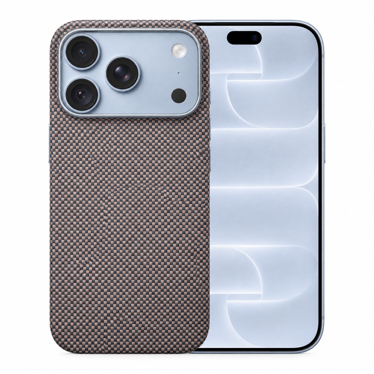 アラミド繊維ケース ブラウン iPhone 18 Pro