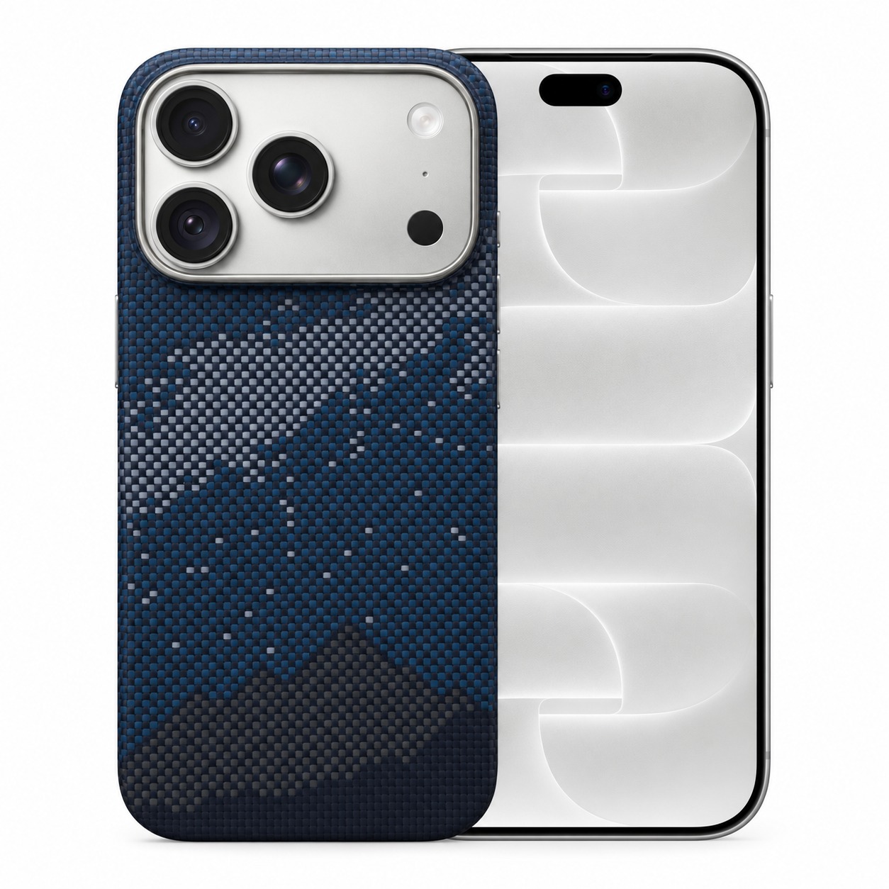 アラミド繊維ケース 星空ネイビー iPhone 18 Pro