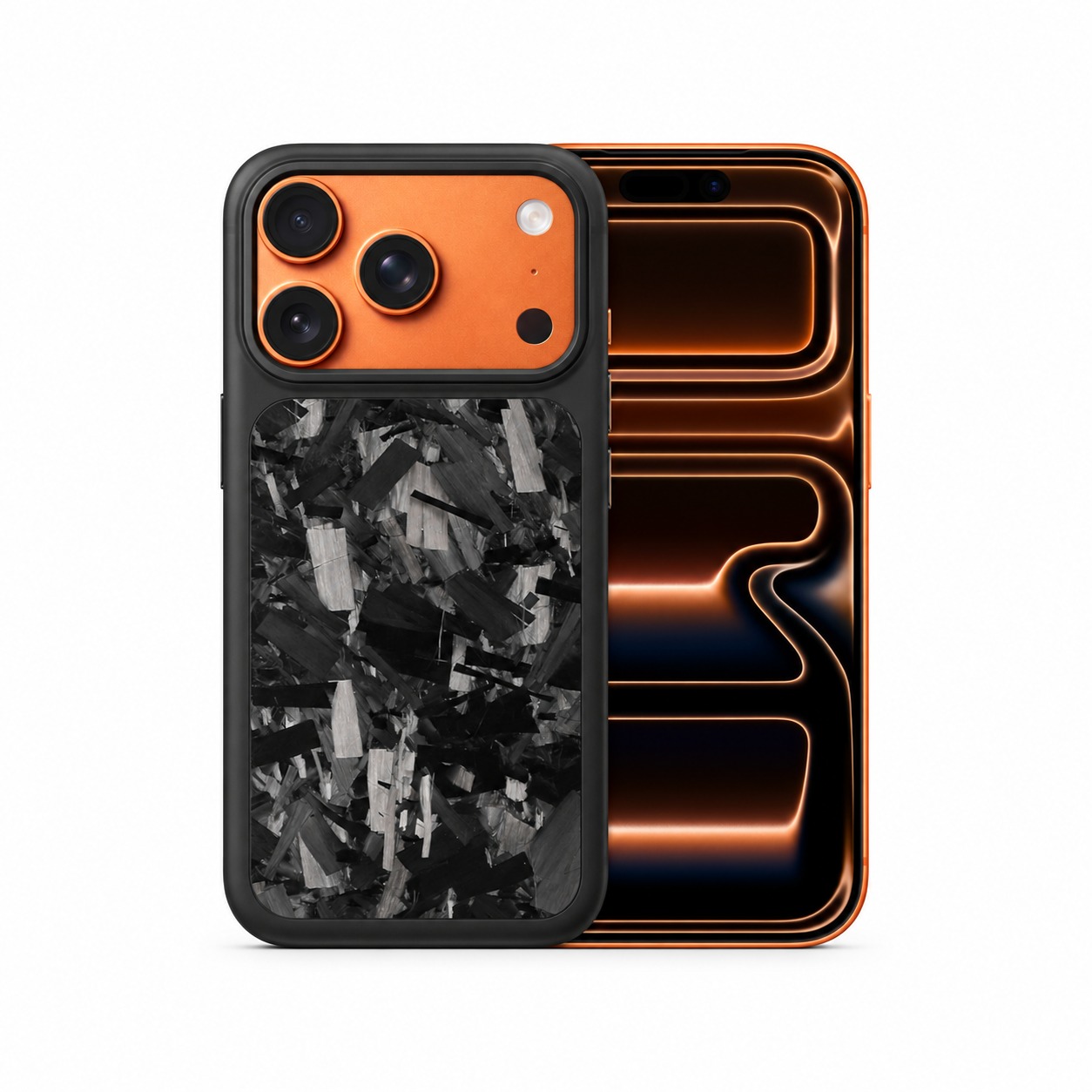 鍛造カーボンケース iPhone 17 Pro ブラック