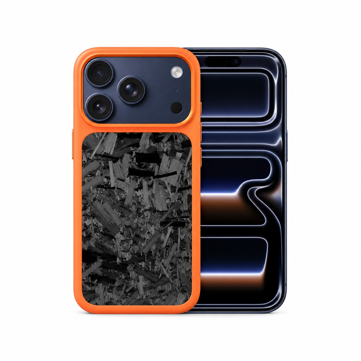 鍛造カーボン iPhone 17 Pro / Pro Max ケース MagSafe対応 TPUフレーム