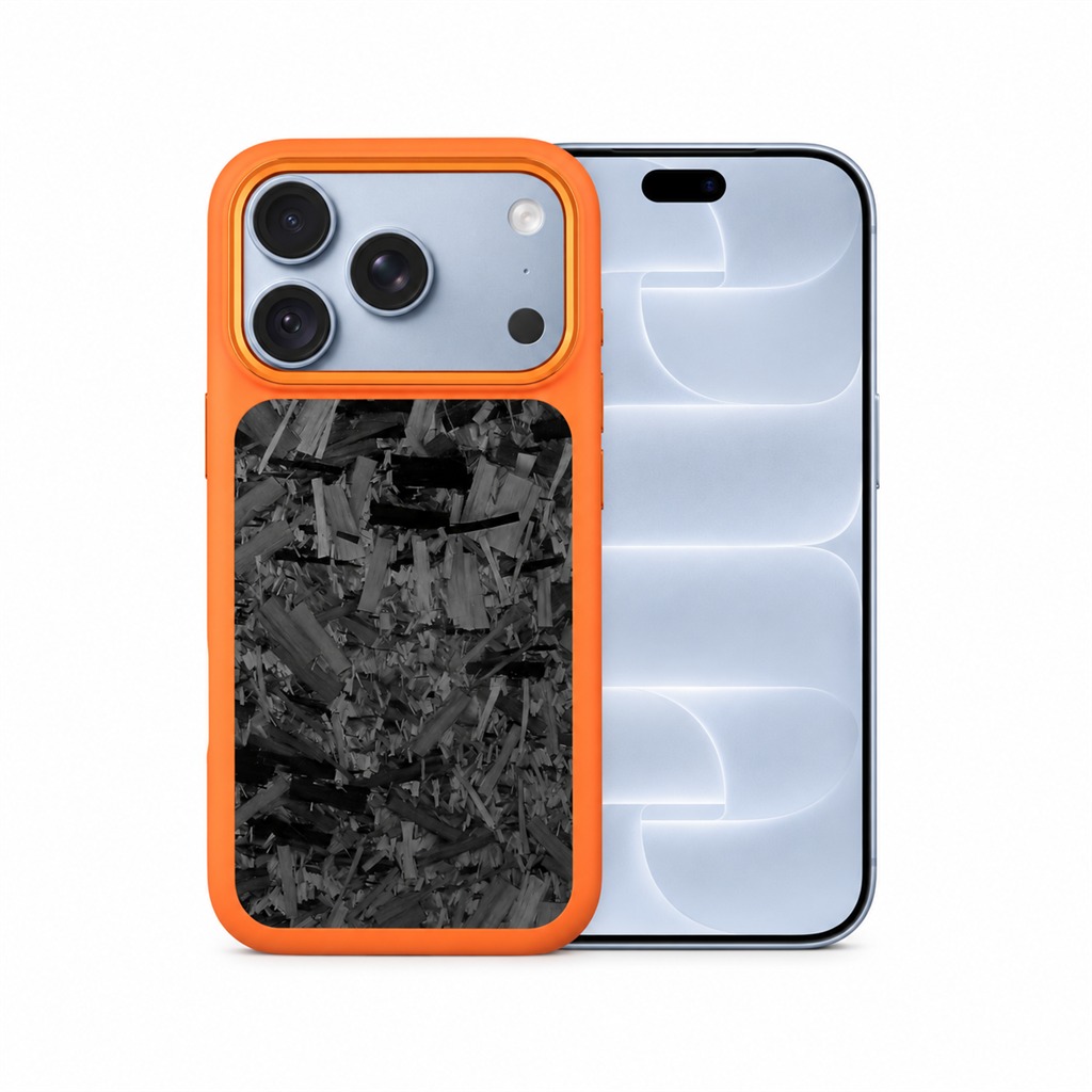 鍛造カーボン iPhone 18 Pro / Pro Max ケース MagSafe対応 TPUフレーム