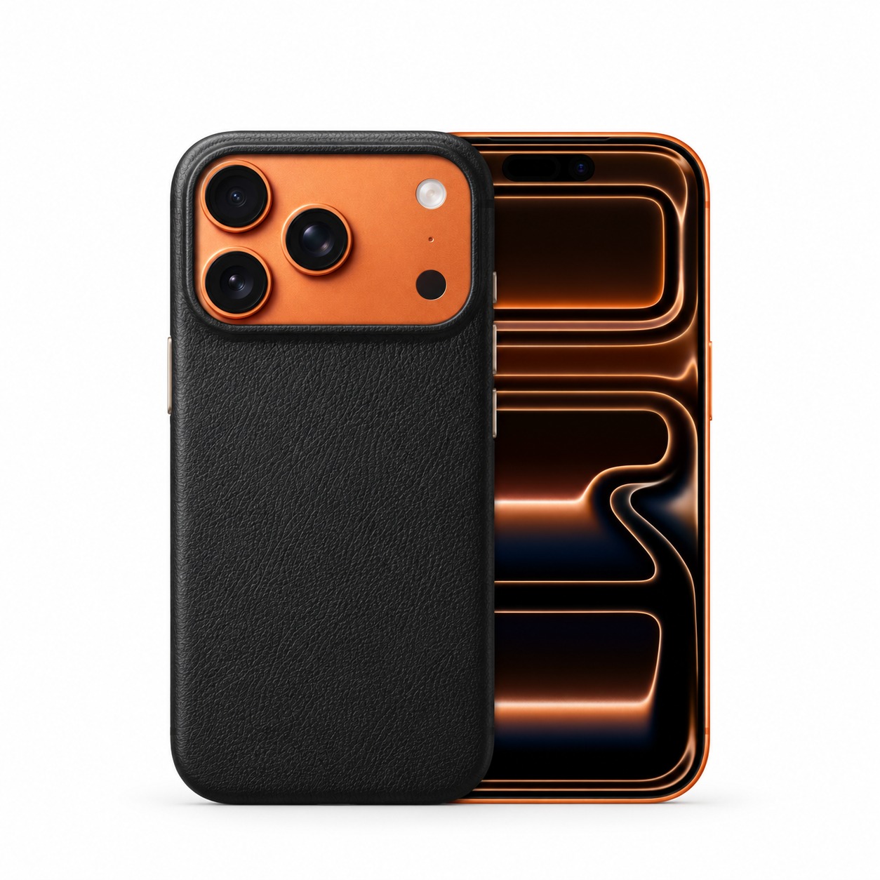 イタリアンレザー本革 iPhone 17 Pro / Pro Max ケース マット仕上げ MagSafe対応