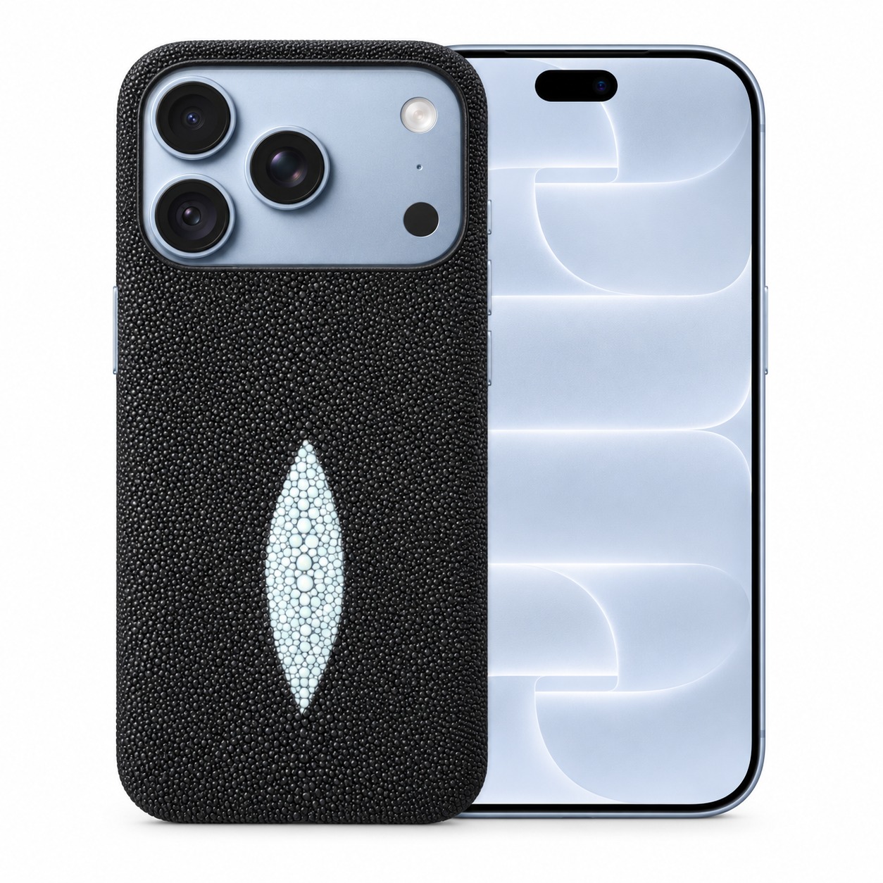 スティングレイ（エイ革）iPhone 18 Pro / Pro Max ケース ハンドメイド