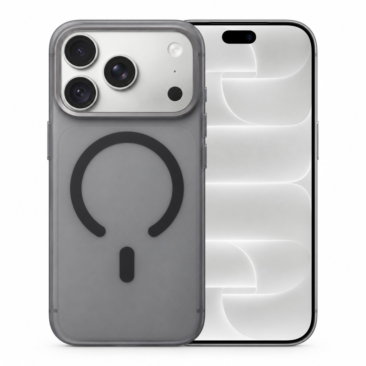 半透明フロスト iPhone 18 Pro / Pro Max ケース MagSafe対応 薄型