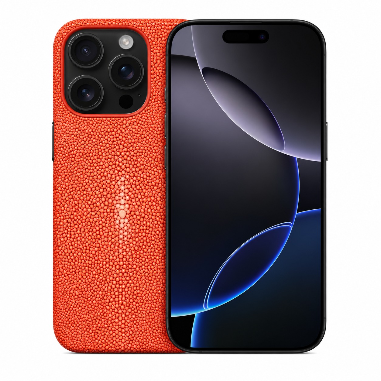 スティングレイ（エイ革）iPhone 16 Pro / Pro Max ケース ハンドメイド