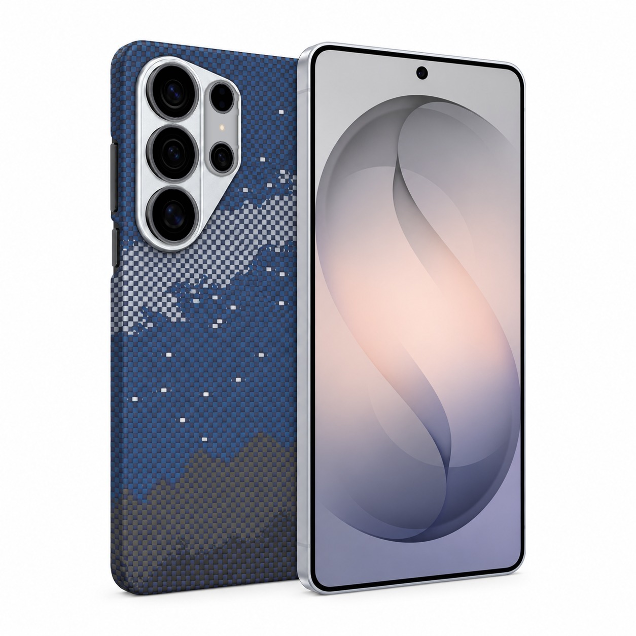 アラミド繊維ケース 星空ネイビー Galaxy S26 Ultra