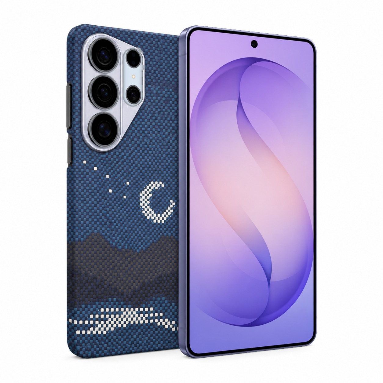 アラミド繊維ケース 月夜ネイビー Galaxy S26 Ultra