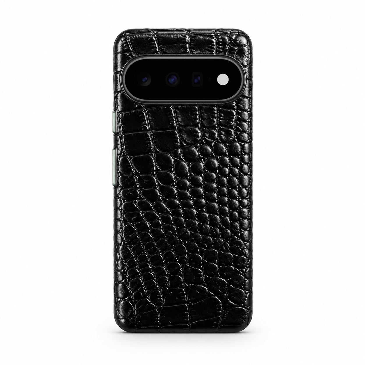 クロコ型押し本革ケース ブラック Pixel 11