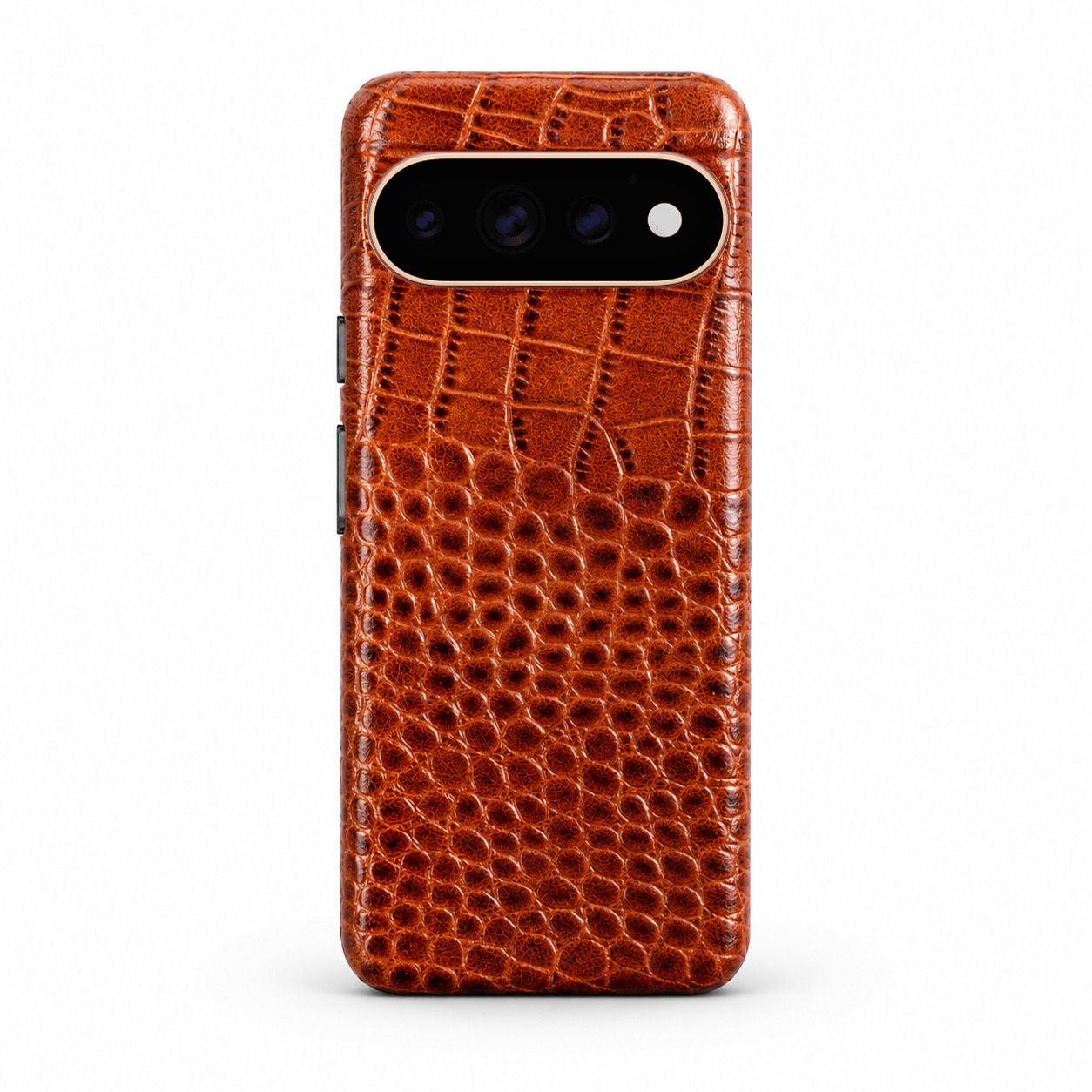 クロコ型押し本革ケース キャメル Pixel 11 Pro / 11 Pro XL