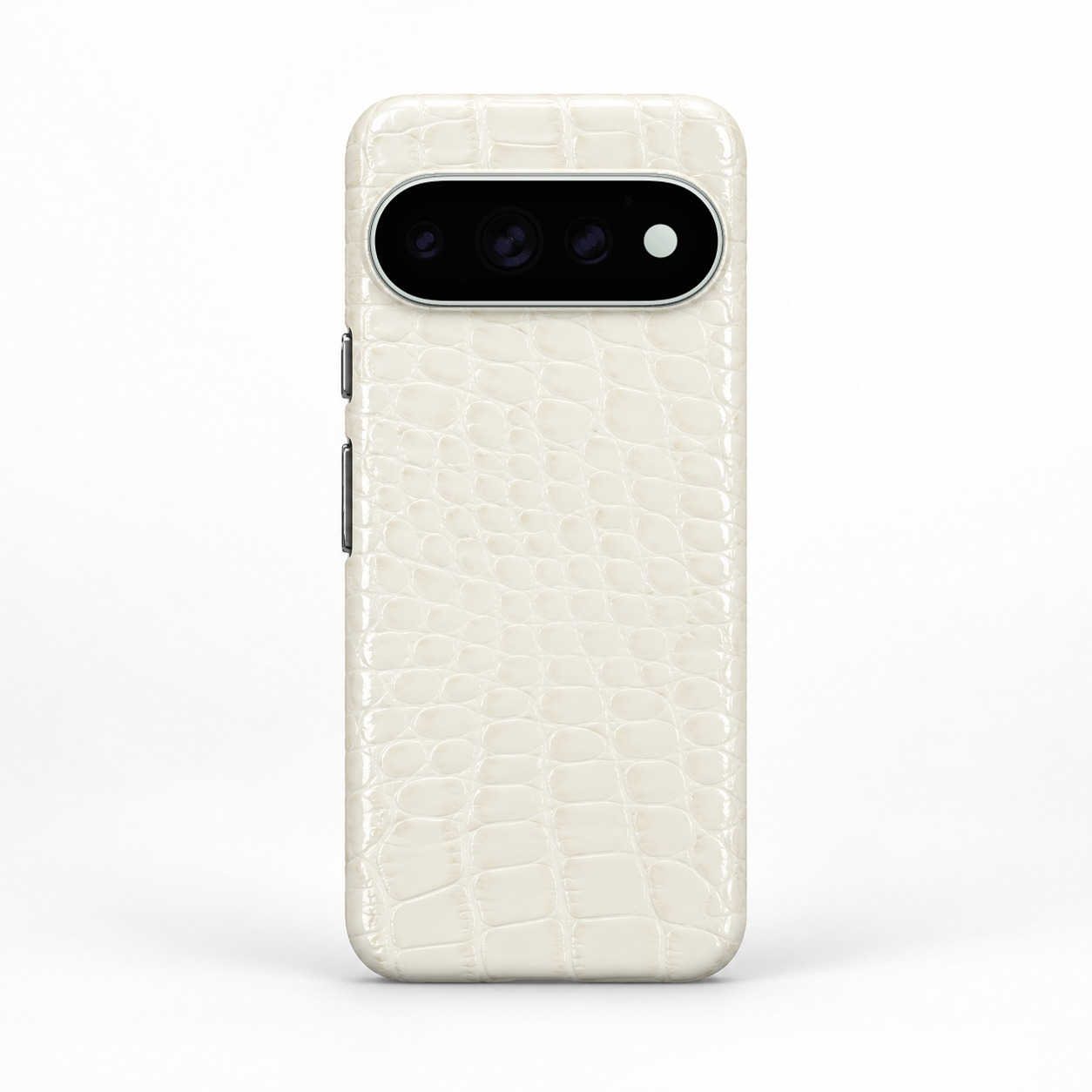 クロコ型押し本革ケース アイボリー Pixel 11 Pro / 11 Pro XL