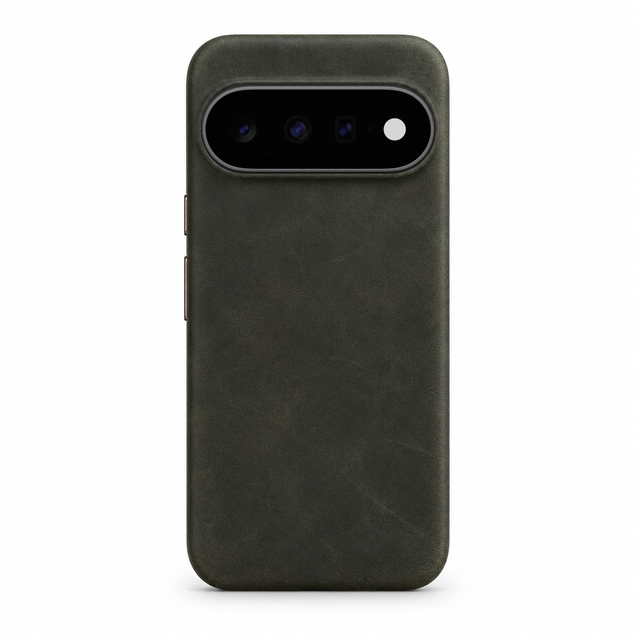クレイジーホース本革ケース Pixel 11 ダークグリーン