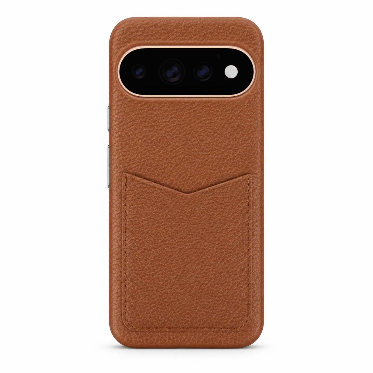本革 Pixel 11 / 11 Pro / 11 Pro XL ケース 背面カードポケット付き シボ革