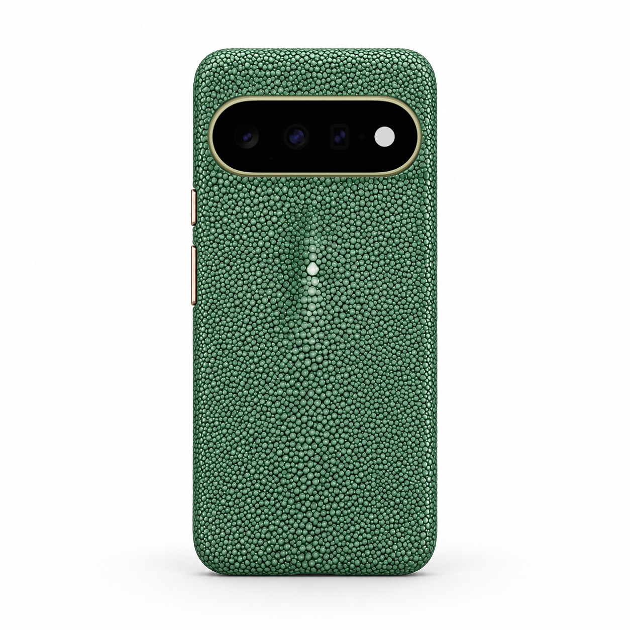 スティングレイ（エイ革）ケース グリーン Pixel 11