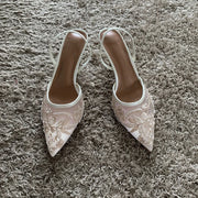 リセ メッシュスリングバックパンプスの商品画像（画像3）