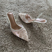 リセ メッシュスリングバックパンプスの商品画像（画像4）