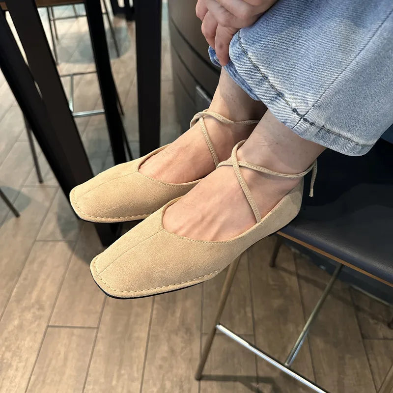 エラ ソフトバレエフラットの着用イメージ（画像5）